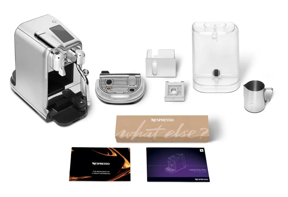 Creatista Pro Grey Innihald Kassa